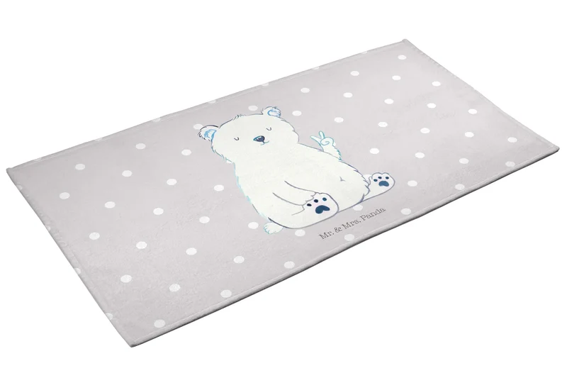 Handtuch Eisbär Faul
