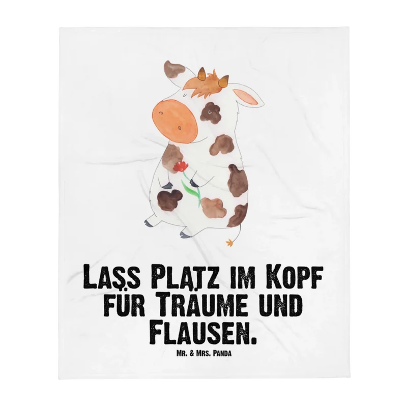Babydecke Kuh