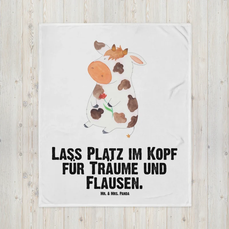 Babydecke Kuh