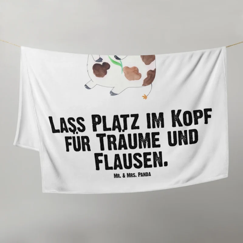 Babydecke Kuh