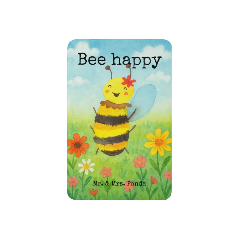 Sherpa Kuscheldecke Biene Happy Design
