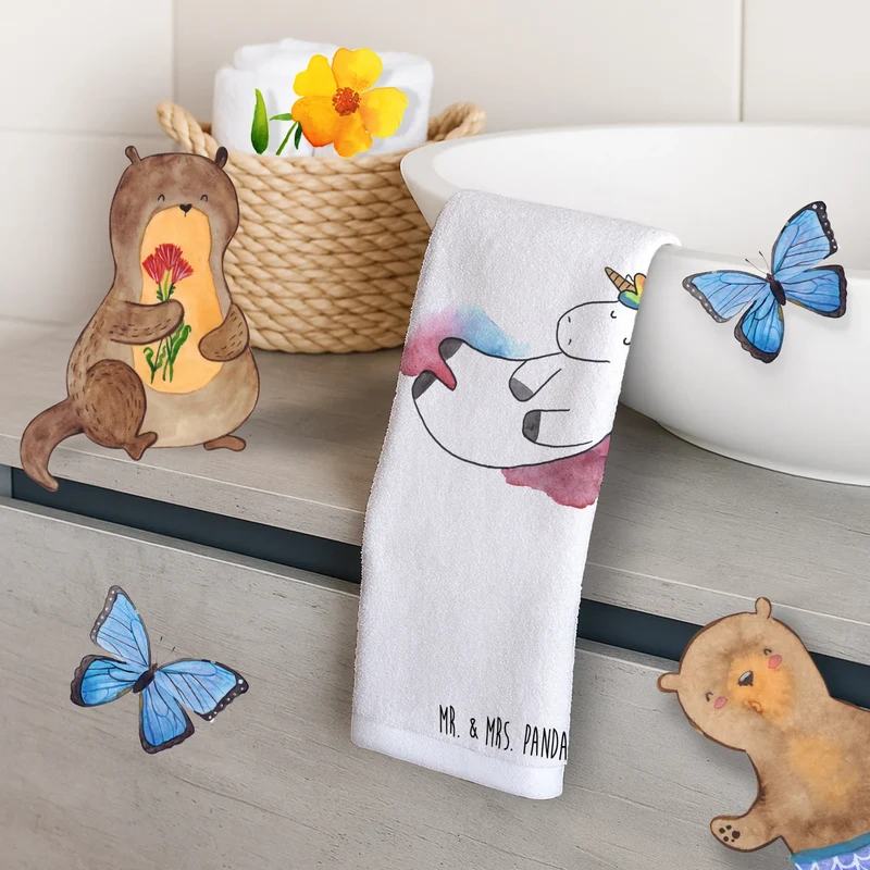 Gästehandtuch Einhorn Wolke 7
