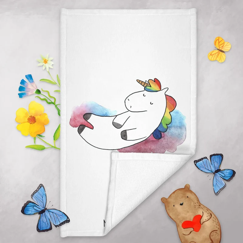 Gästehandtuch Einhorn Wolke 7
