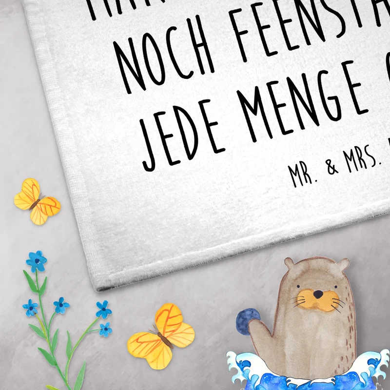 Gästehandtuch Einhorn Traurig
