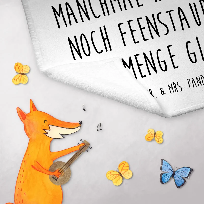 Gästehandtuch Einhorn Traurig