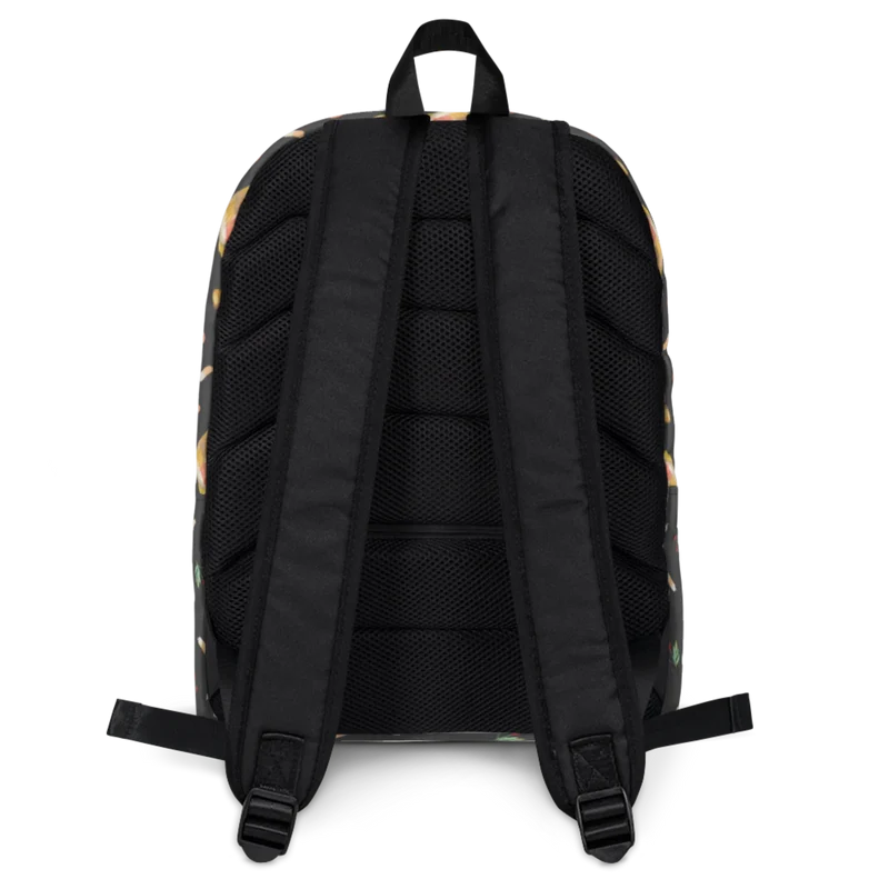 Rucksack Rotkehlchen Federn Muster