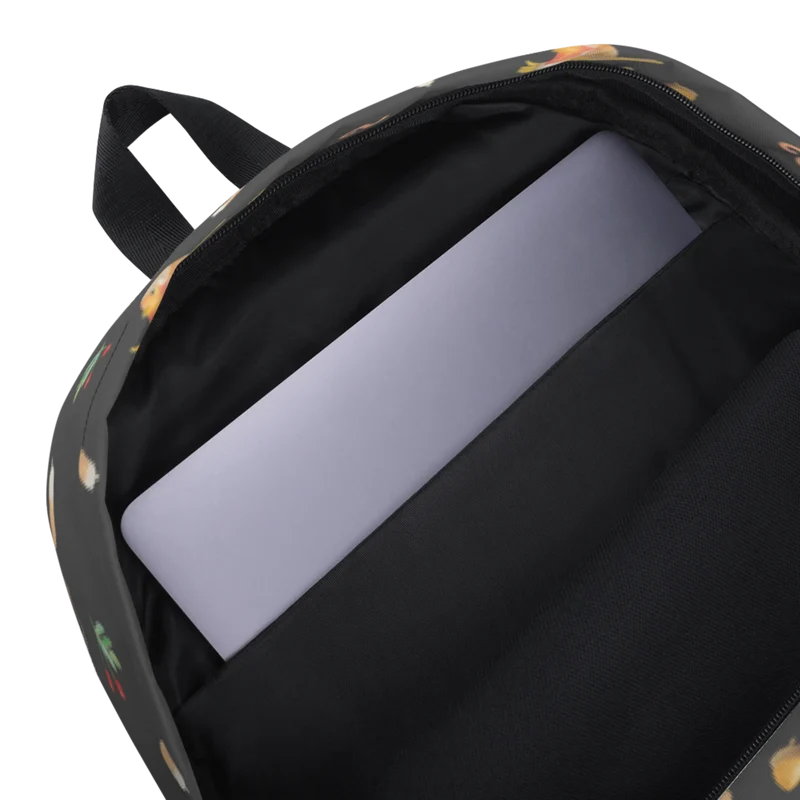 Rucksack Rotkehlchen Federn Muster