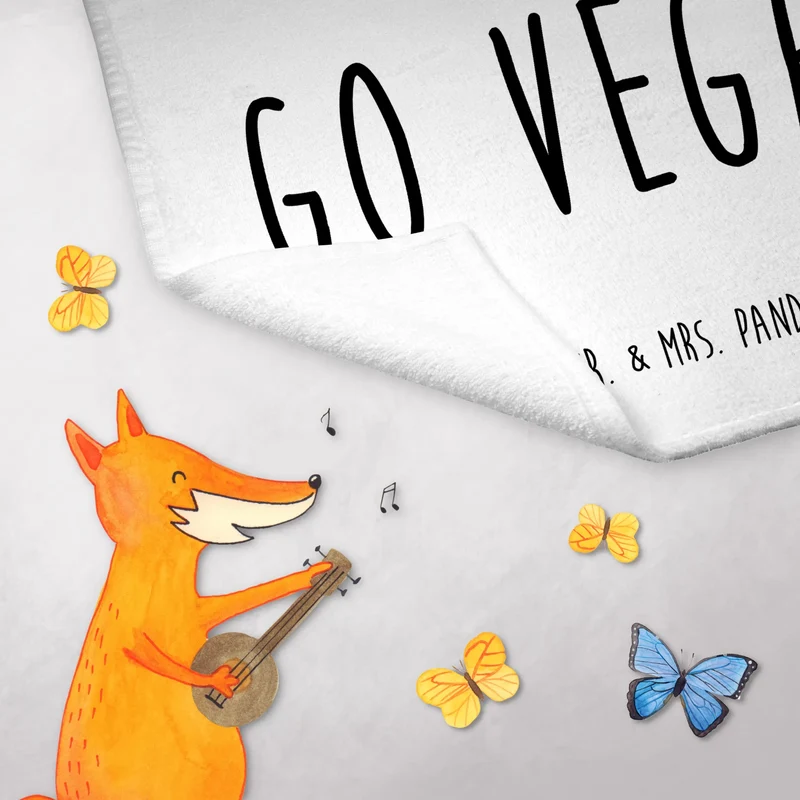Gästehandtuch Einhorn Vegan
