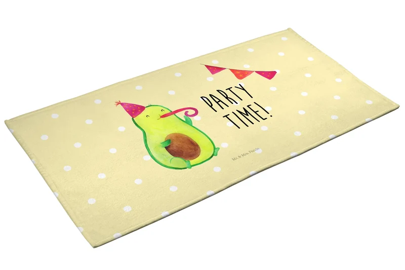 Handtuch Avocado Party Zeit