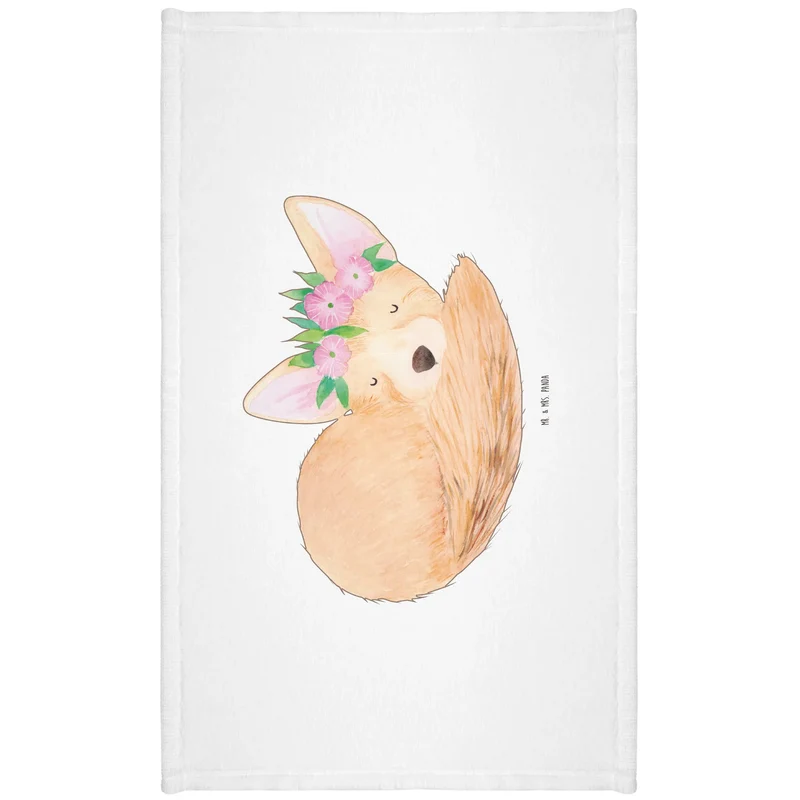 Handtuch Wüstenfuchs Blumen