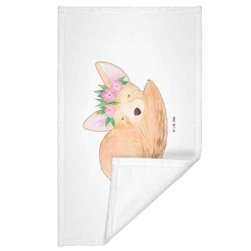 Handtuch Wüstenfuchs Blumen