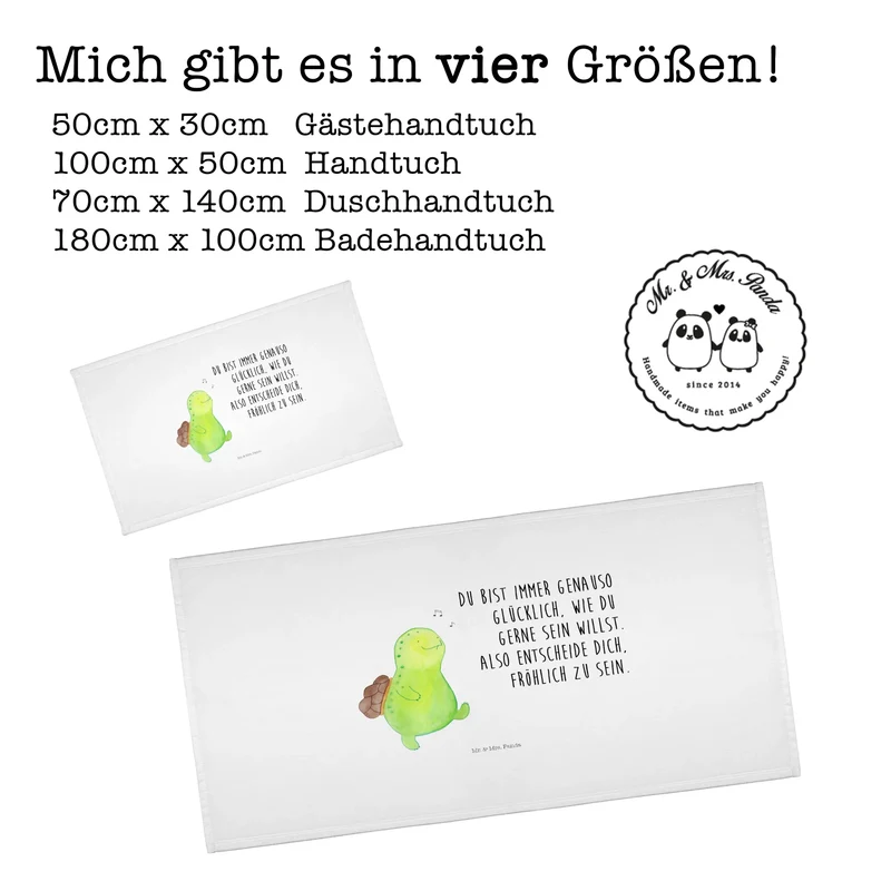 Handtuch Schildkröte Pfeifen