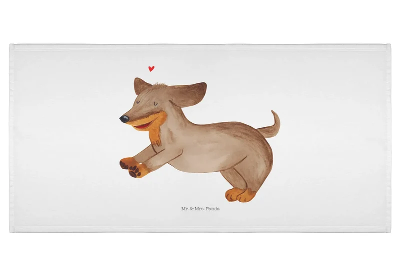 Handtuch Hund Dackel