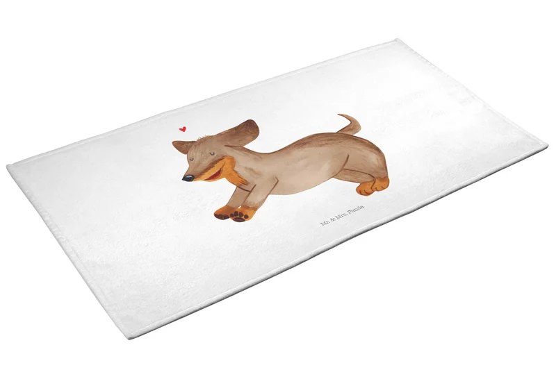 Handtuch Hund Dackel