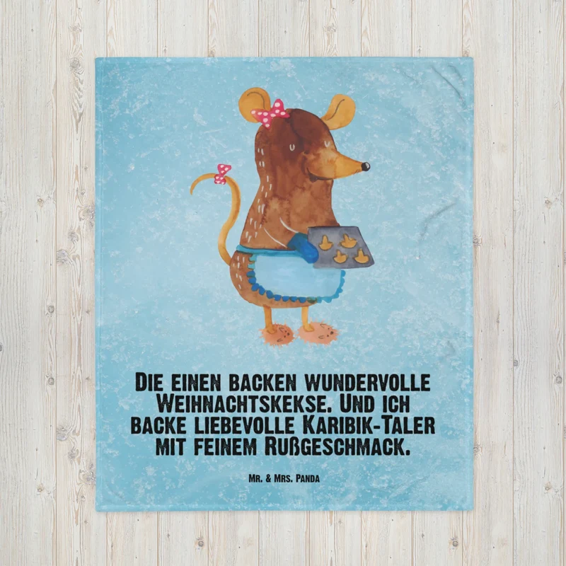 Babydecke Maus Kekse
