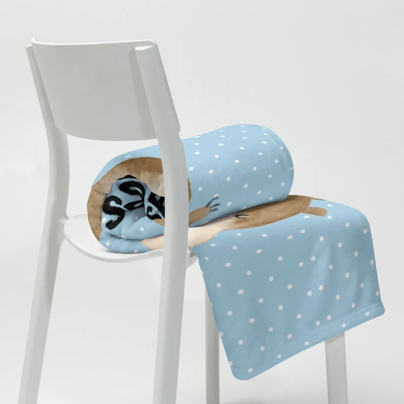 Babydecke Bär Seifenblasen