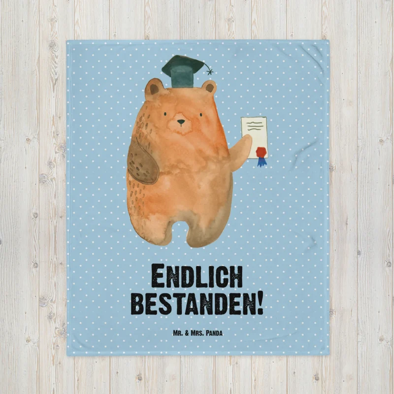 Babydecke Bär Prüfung