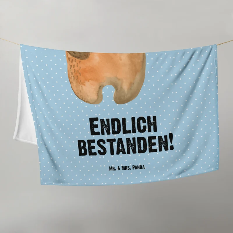 Babydecke Bär Prüfung
