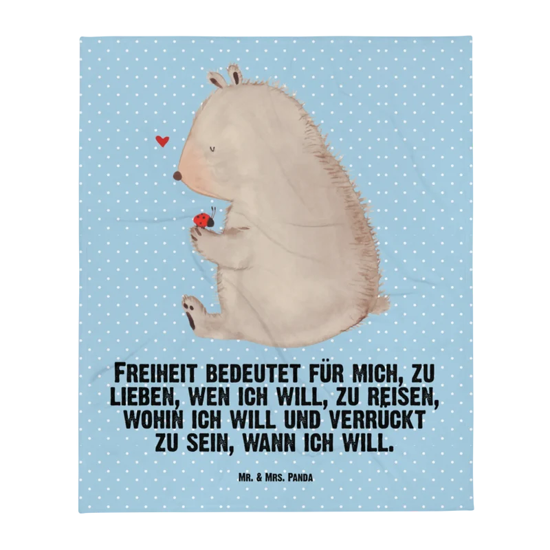 Babydecke Bär Marienkäfer
