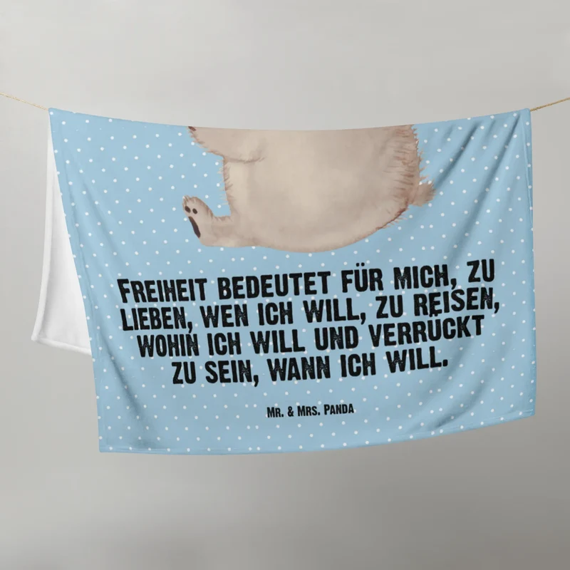 Babydecke Bär Marienkäfer