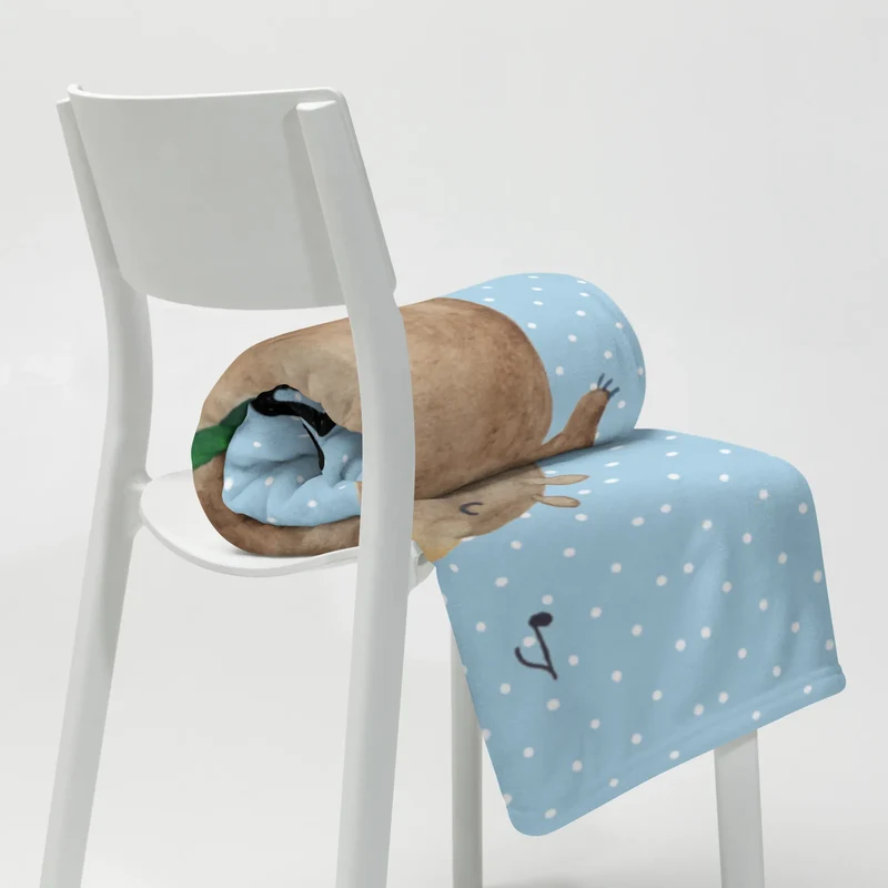 Babydecke Bär Gitarre