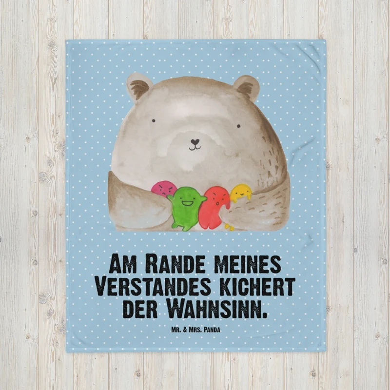 Babydecke Bär Gefühl