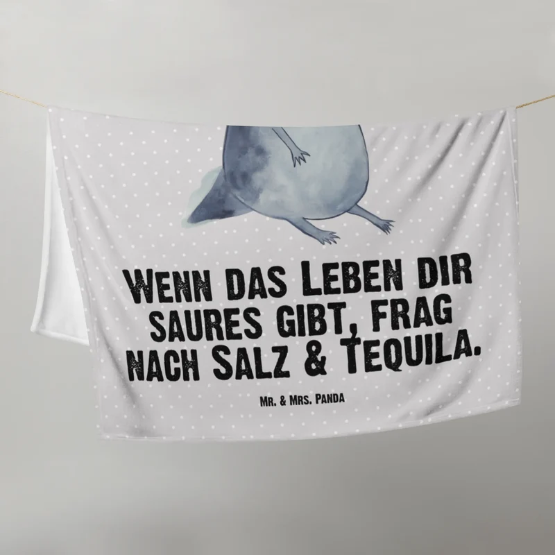 Babydecke Axolotl Tequila