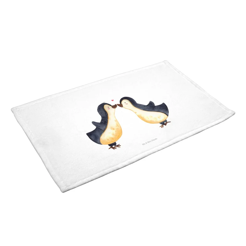 Handtuch Pinguin Liebe