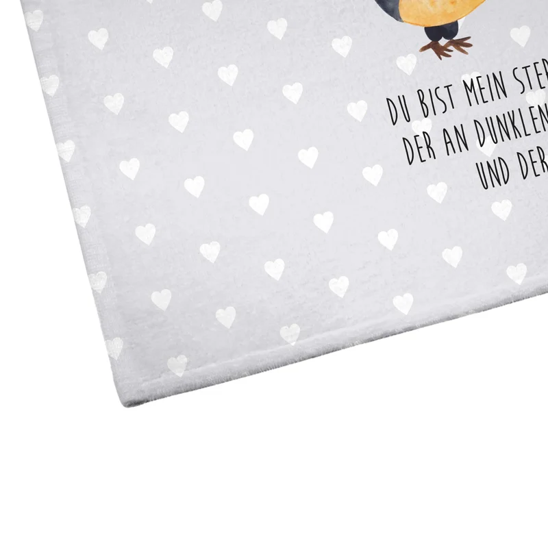 Handtuch Pinguin Liebe