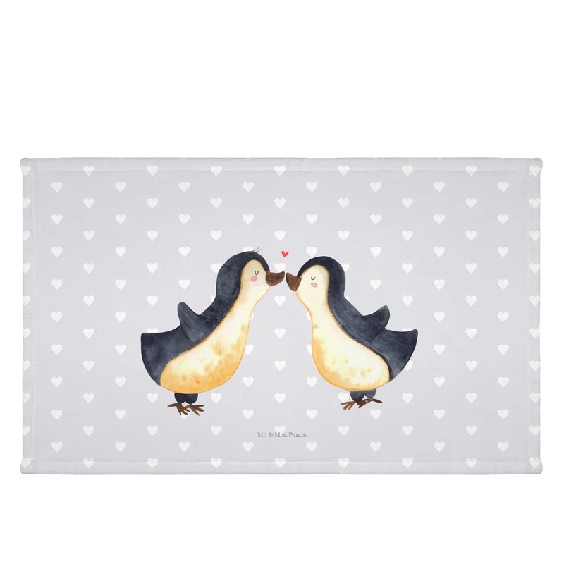 Handtuch Pinguin Liebe