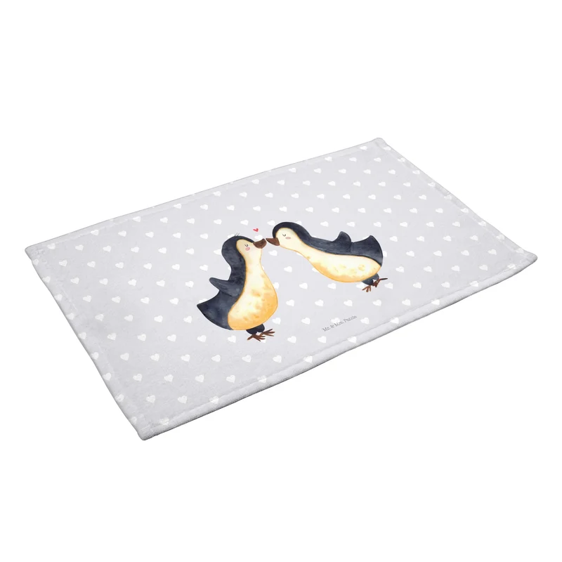Handtuch Pinguin Liebe