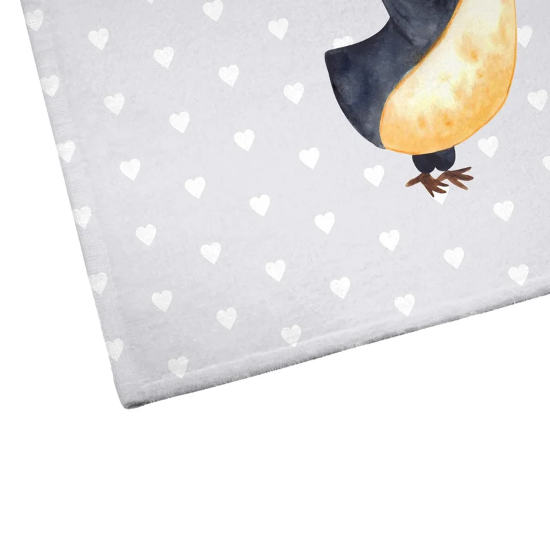 Handtuch Pinguin Liebe