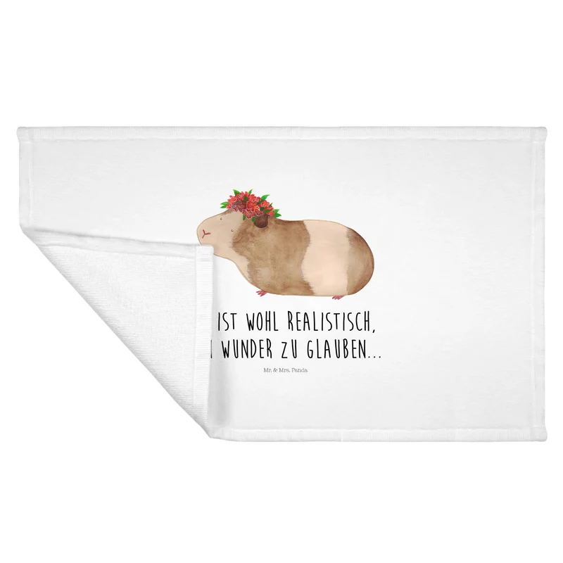 Handtuch Meerschweinchen Weisheit