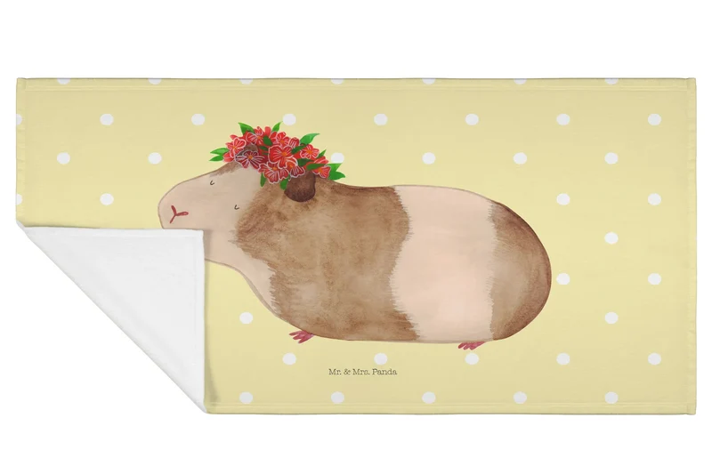 Handtuch Meerschweinchen Weisheit