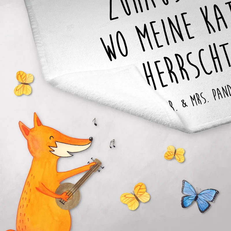 Gästehandtuch Katze König