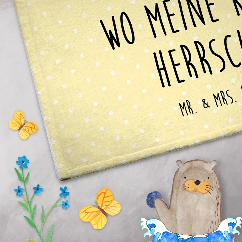 Gästehandtuch Katze König