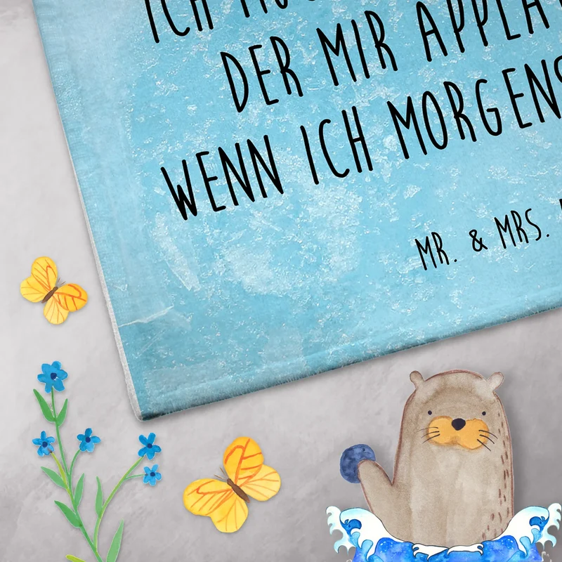 Gästehandtuch Pinguin marschieren