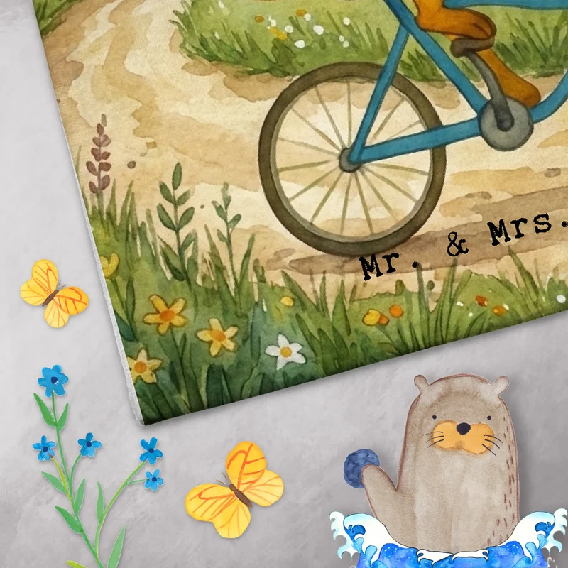Gästehandtuch Fuchs Lieferung Pommes Design