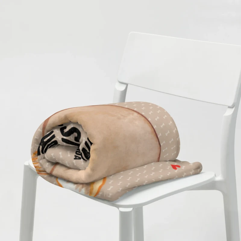 Babydecke Hund Glück