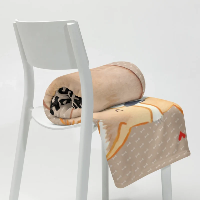 Babydecke Hund Glück