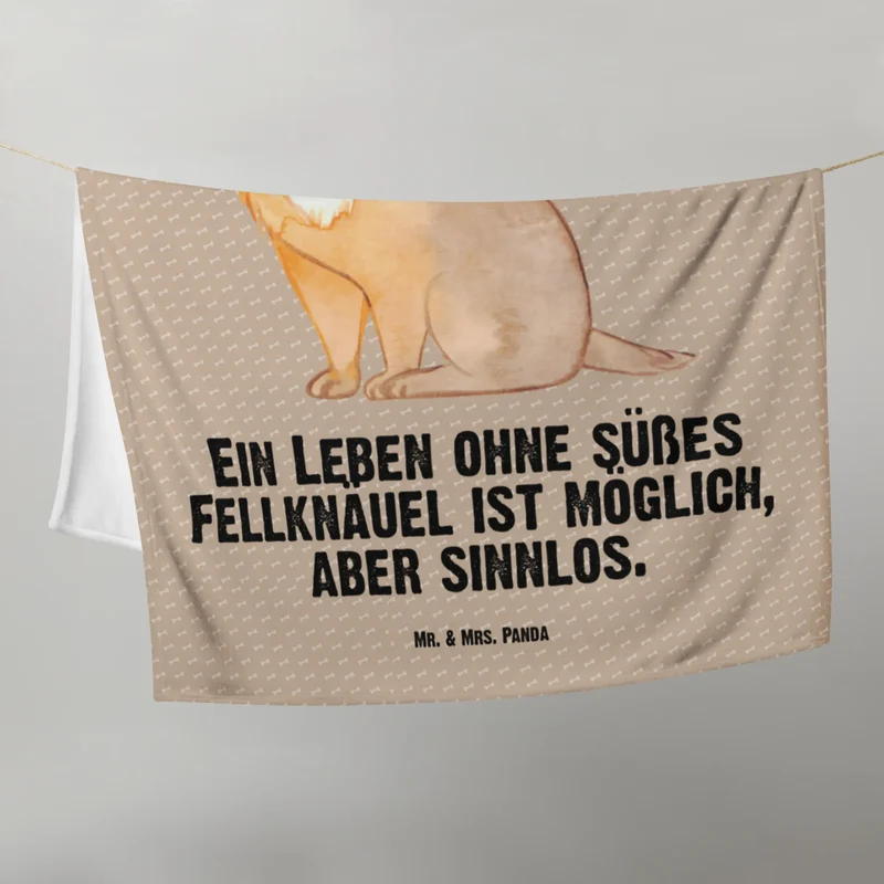 Babydecke Hund Glück