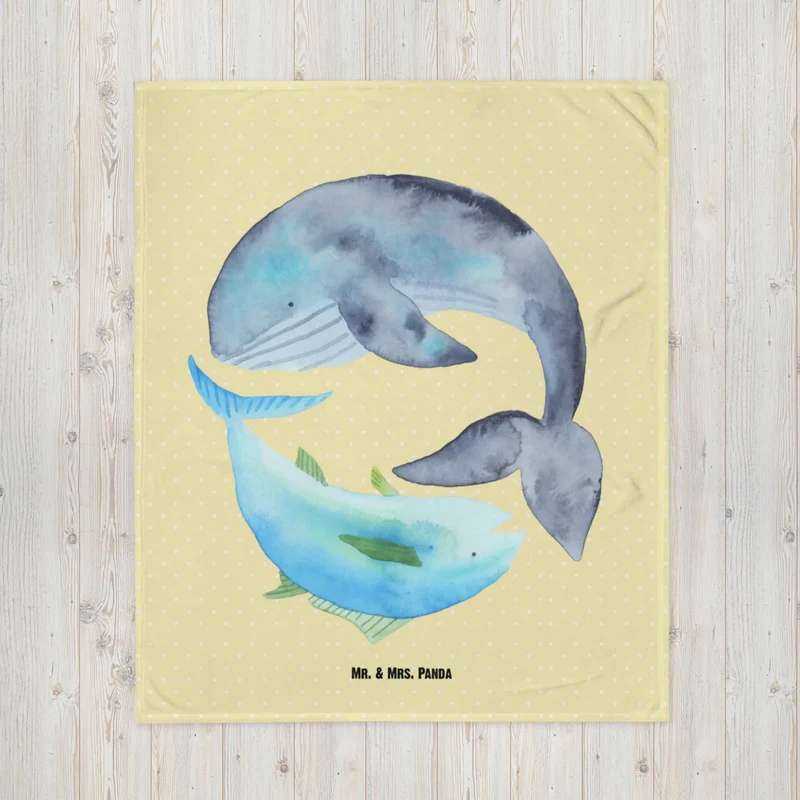 Babydecke Walfisch Thunfisch