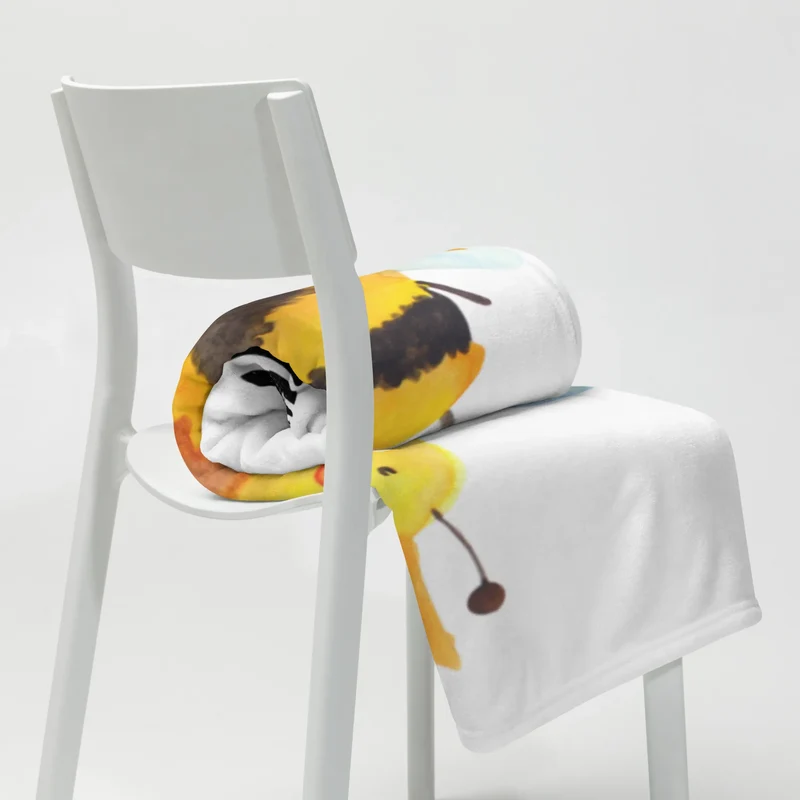 Babydecke Biene König