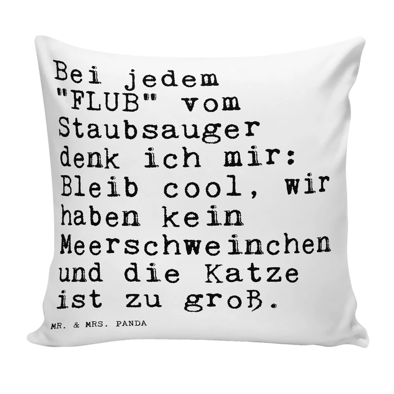 40x40 Kissen Bei jedem "FLUB" vom...