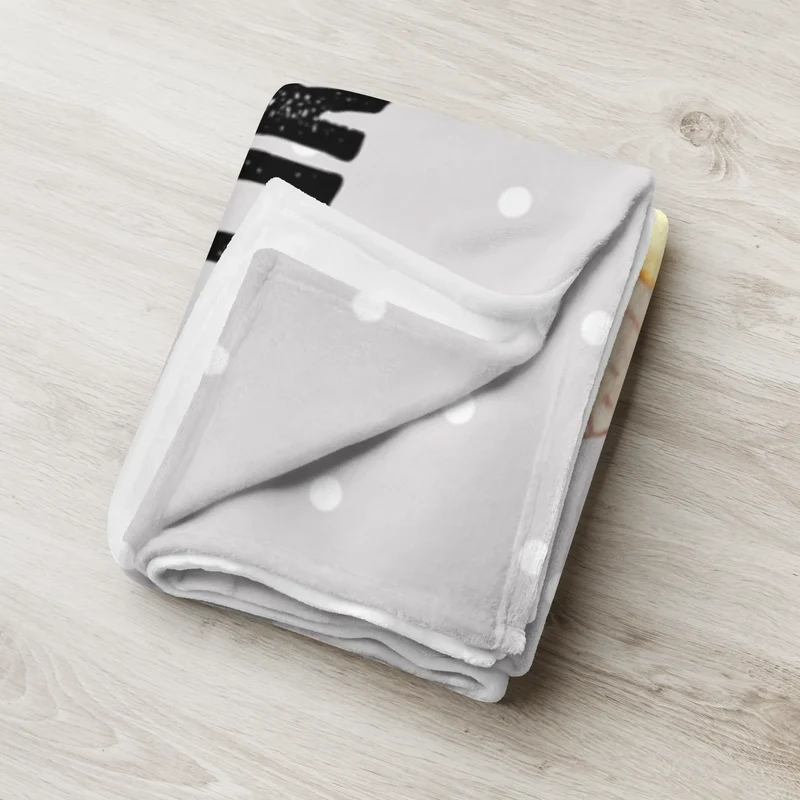 Babydecke Otter Hände halten