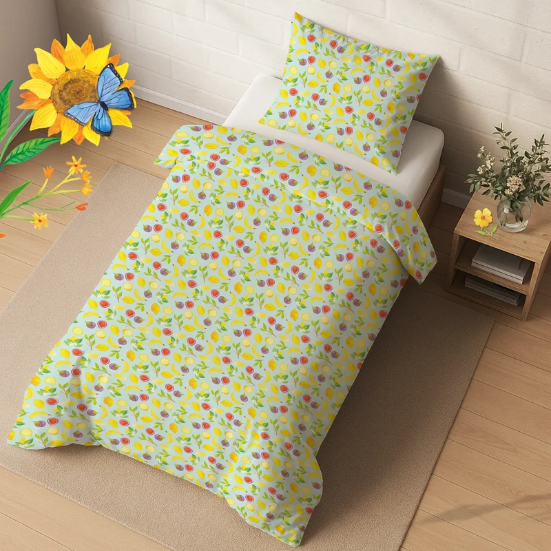 Bettwäsche Tutti Frutti Muster