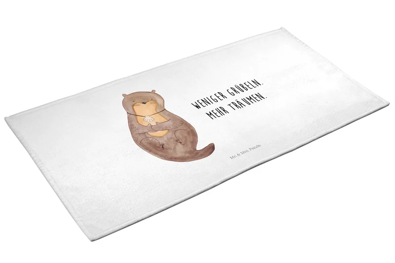 Handtuch Otter Muschel