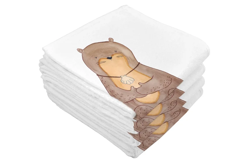Handtuch Otter Muschel