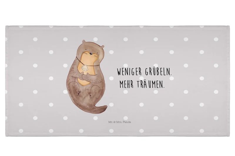 Handtuch Otter Muschel