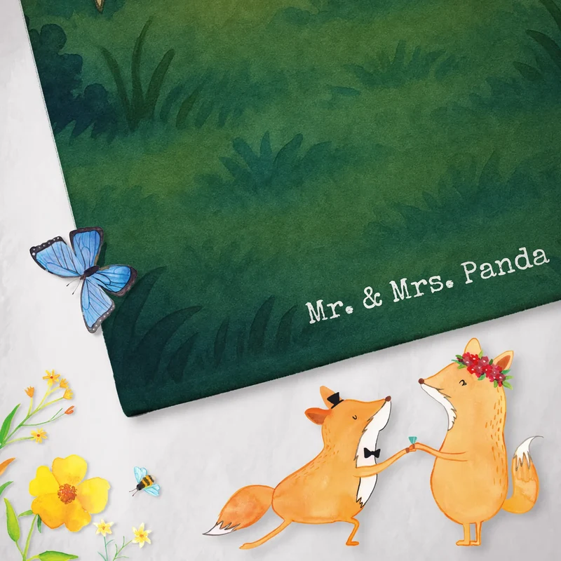 Badehandtuch Fuchs Sterne Design